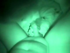 Nightvision sex, teen with an amazing body