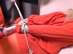 Lesbian blonde bondage submission