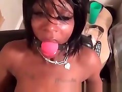 Tiny Ebony Mom is My Anal Slave