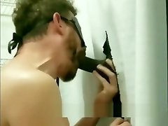Huge hung BBC Athlete stops by my gloryhole for service
