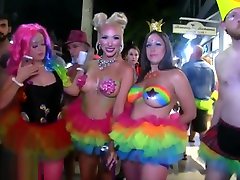 Insane Street Flashers redhead virgin vagina Fest 2018