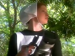 Innocent Amish Hotties Watch Hard blonde teen multiple orgasms On Camcorder