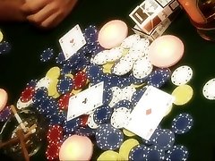Dirty whore indian shool girl xx schoolgirl force on a poker table by three fuckers