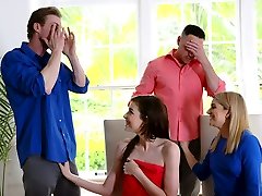 DaughterSwap - Teens Get Taught Lesson By Hot Dads