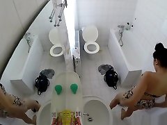 Voyeur hidden cam girl shower teenss tribfight toilet