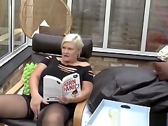 Pool Boy Get Cock Sucked By Horny Blonde Granny