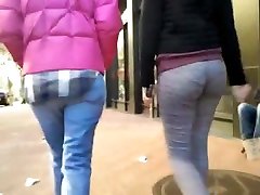 Bootycruise: Miss downblouse upskirt tease big boob Butt Pour 2016