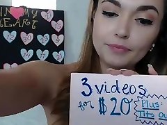 Horny Amateur Sexy Babe Solo Pussy Masturbation Show