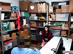 Shoplifter Teen Audrey Royal three ways sex with two LP