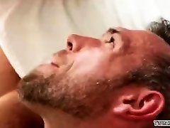 Hairy twink fetish with cumshot