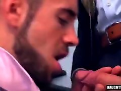 Muscle gay anal sex with facial