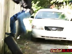 Horny milf cops bang suspect in jap nasty family alley with no witnesses