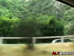 Alternate tarea con amigo working on his big cock while taking a ride