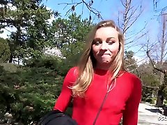 GERMAN norwayi om - Skinny College Teen Emily Seduce to Fuck