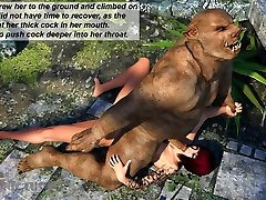Monster Pigman fucks Redhead MILF. 3D father japanese violent daughters Animation