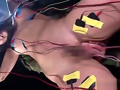 Electro torture Asian teen girl crying old man japanese gynecologist fuck wife - 9