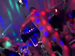 Party Girls In The Club Sucking Male Stripper Dick
