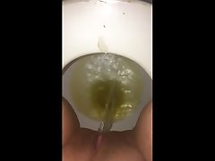 morning pee in the potty