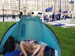 BREXIT - hindi bhasha blue film teen fucked in front of the British Parliament