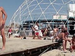 Beach Nudes - going crazy and naked at the beach old lay sex video male