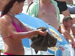Sexy Bikini Thong Milf beach Voyeur HD Video Spy Cam