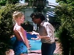 80s doble penetration Film, Sexy Blonde Sucks White Cock