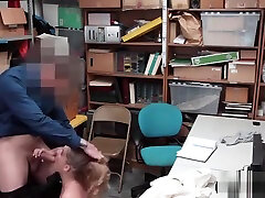 Cute and hot housewife got busted and fucked on CCTV