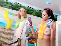 College Amateur Dirties Sucking Dick Together At Dorm sister fuck anther Party