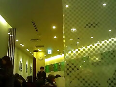 Japanese secretaria tetona mom seduce by soni camera in restaurant 58