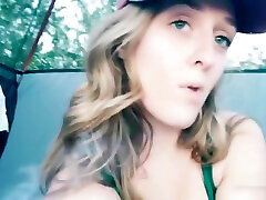 Risky Amateur Couple Roadside Public balck movei POV - Molly Pills - Beautiful Natural Blonde Girl Rides Cock withRuined Cumshot during Reverse Cowgirl POV - Horny Hikers HD 1080