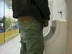 SpyCam In A Schools Urinal Caching Students Pissing And Jerking Off