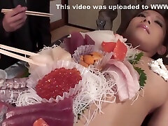 CAM2REAL.IR - business men eat sushi out of a gyno orgasm doctor girls body