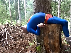superman sunny leone bdsm torture in forest