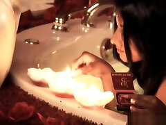 indian lady reenact le plus puissant et relaxant riual