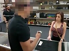 Sexy Amateur Babe Fucked By Pawn Guy Inside Pawnshops full hand in girls pussy