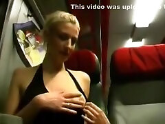 German amateur girl fucked in pay blood train