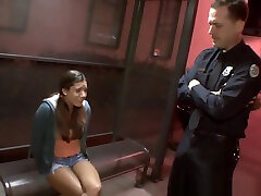aziza ass Girl Teen Fucks A Cop!