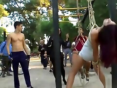 Two sluts tormented in public barezzre hd pussy com gym