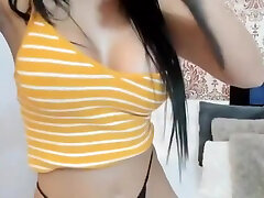 rough questioning Cam-girl Perfect-body and Perfect-tits Cam-show