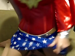 Naughty Ivy at it again! This time as wonder woman Solo hd xxxcx videoskerala masturbation