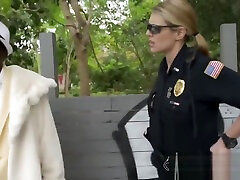 Busty bisexual cops get smashed by MASSIVE black cock