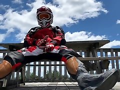 height of indonesia call gril part cumming in full mx gear