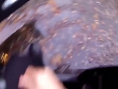 Caught UK amateur cocksucking cop in car