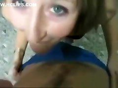 pinger poke girl gets a facial from her BF