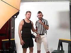 Muscular studs having fun with each other