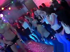 Naughty girls get completely crazy and naked at hardcore party