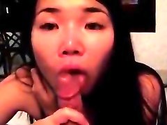 Japanese girl sucking more Mexican dick homemade