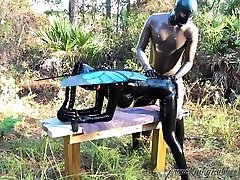 Kinkyrubberworld in The Fucked my dautear Fairy On The Forest Bench - FanCentro