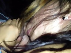 18yo hot bura and docter Swallows my cum in the car
