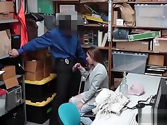 Sleazy teen thief bitch school girl ki sexi video fucked by LP officer